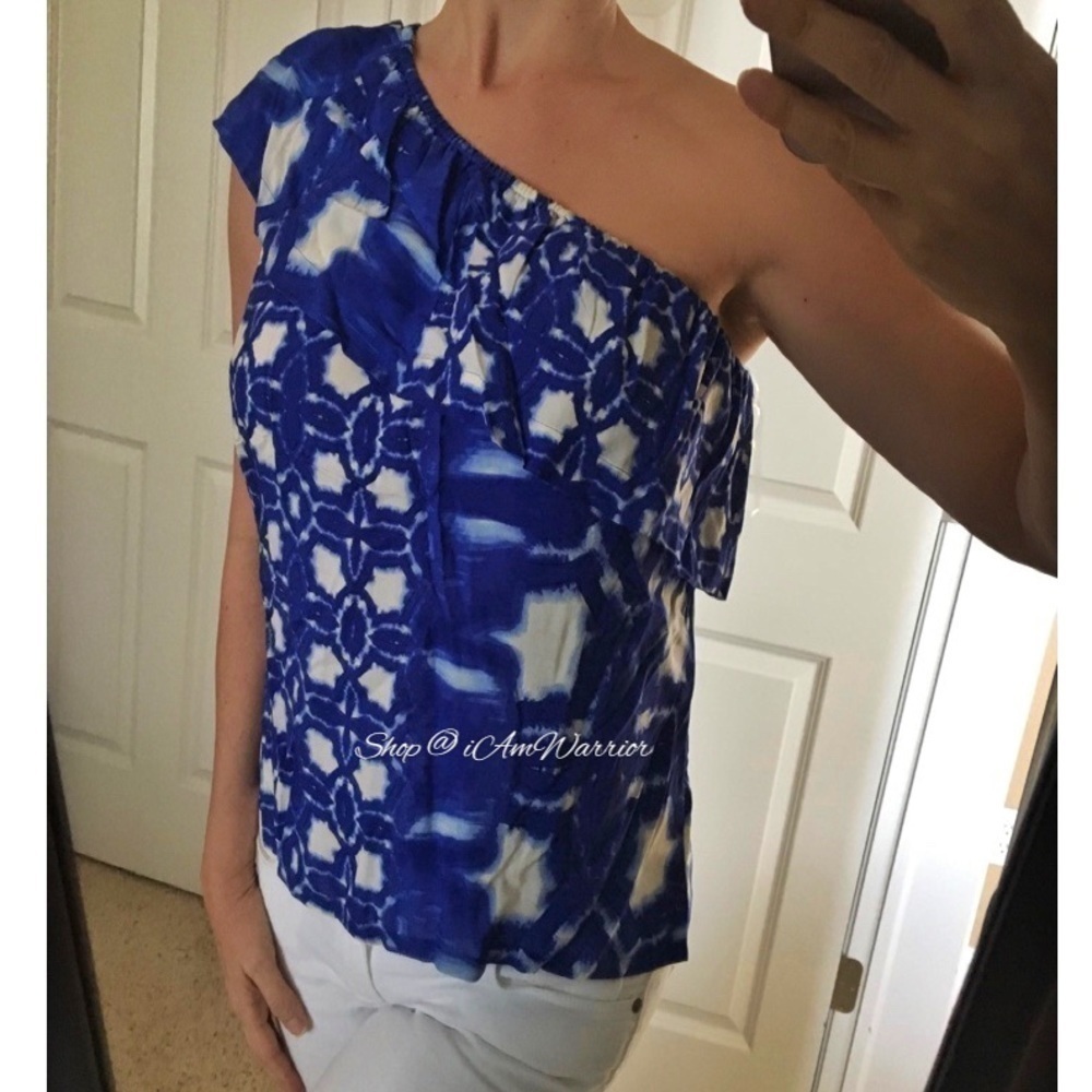 Velvet by Graham Spencer NWT shoulder ruffle top *shop@iamwarrior - Picture 3 of 6